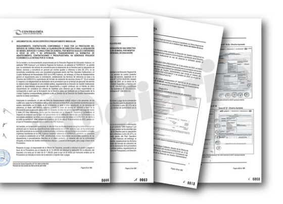 DRE Huánuco pagó S/15 mil a una consultora para elaborar una simple directiva de compras