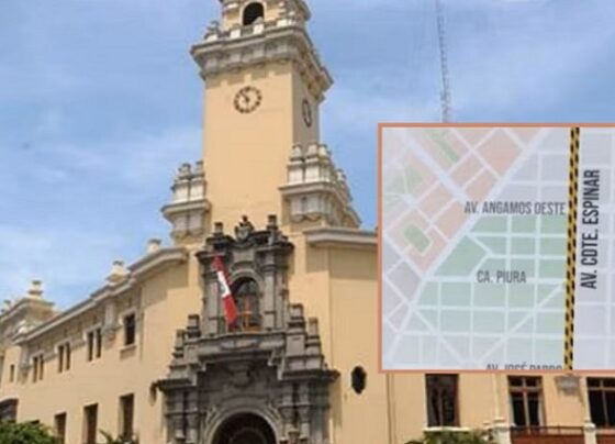 Miraflores inicia obras en Av. Comandante Espinar