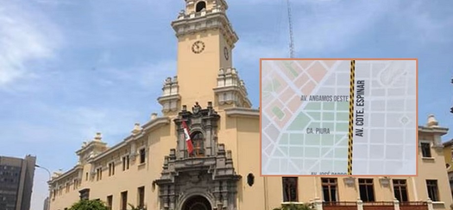 Miraflores inicia obras en Av. Comandante Espinar