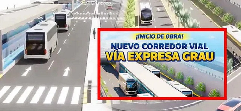 Inician construcción del nuevo corredor Vía Expresa Grau: conectará el Metropolitano con la Línea 1 del Metro de Lima