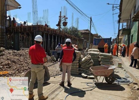 Pomabamba: detectan falta de supervisión y sobrevaloración de partidas en obra de S/1.7 millones