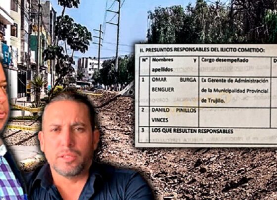 Procuraduría Anticorrupción denuncia a Danilo Pinillos y Omar Burga por pagos a Consorcio Trujillo Crece