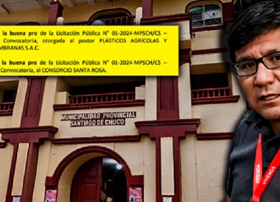TCE revoca buena pro otorgada por Municipalidad de Santiago de Chuco a Plásticos Agrícolas y Geomembranas S.A.C