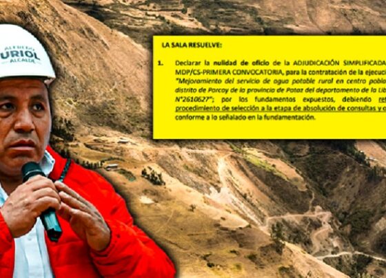 TCE interviene en municipio de Parcoy y anula licitación adjudicada a Consorcio Nuba Ingeniería