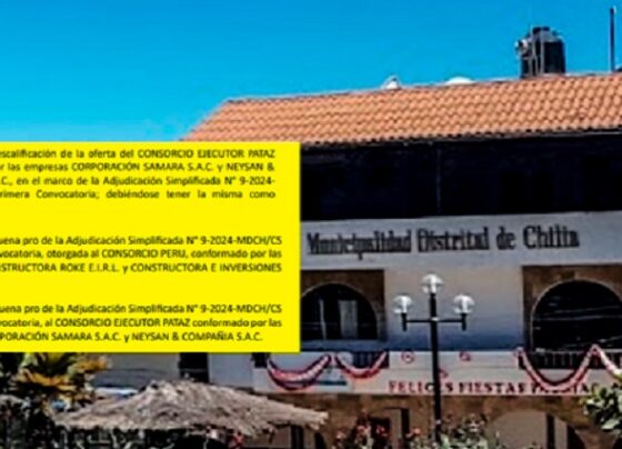 Tribunal del OSCE corrige licitación en municipio de Chillia y adjudica buena pro a Consorcio Ejecutor Pataz