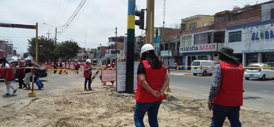 Nuevo Chimbote: alertan irregularidades en obra de S/8.3 millones en av. Pacífico