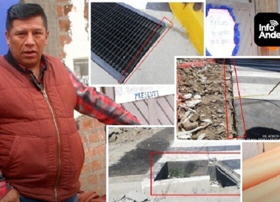 Deficiencias en obra de pistas y veredas que ejecuta gestión de Damas en Chilca