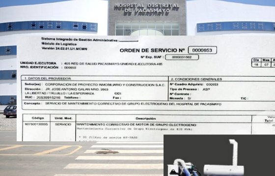 Hospital Pacasmayo: Costo de Mantenimiento de Grupo Electrógeno se Disparó de 7 Mil a 40 Mil Soles