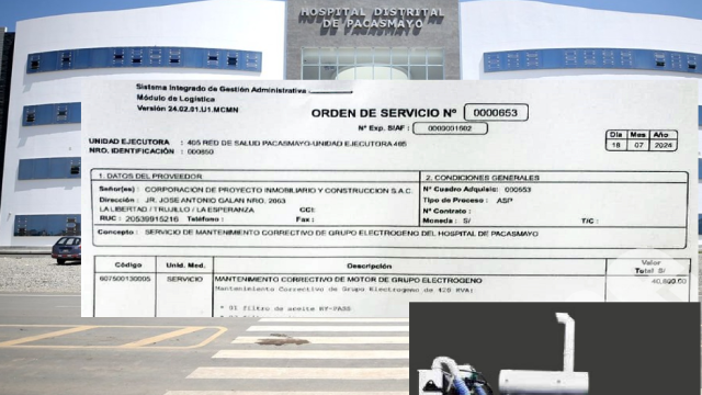 Hospital Pacasmayo: Costo de Mantenimiento de Grupo Electrógeno se Disparó de 7 Mil a 40 Mil Soles