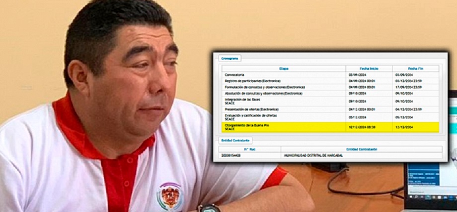 Polémica: reprograman por segunda vez adjudicación de buena pro de licitación en municipio de Marcabal