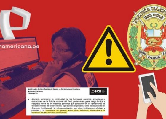 ¿Servicios de conectividad de la PNP podrían estar en peligro? Millonario contrato presentaría irregularidades