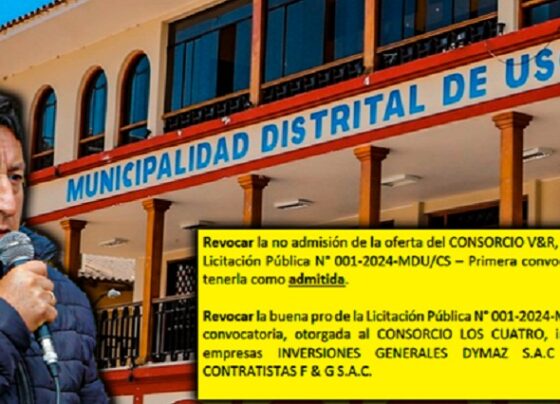 TCE revoca buena pro otorgada por Municipalidad de Usquil a Consorcio Los Cuatro