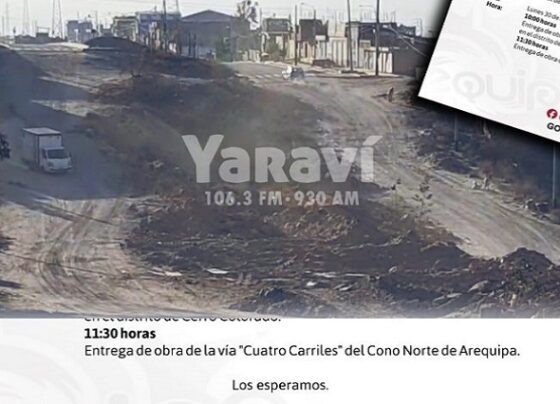 Yura: Obra inconclusa, pero gobierno regional anuncia entrega