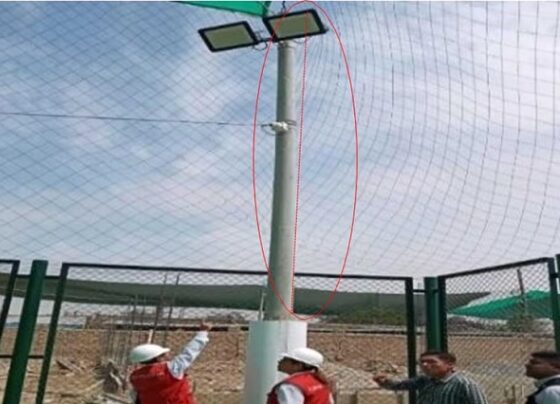 Chincha: obra del campo deportivo de Villa Julia presenta deficiencias constructivas