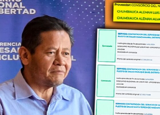Hermanos ganaron 3 contrataciones directas para mantenimientos de establecimientos de la Red de Salud Julcán