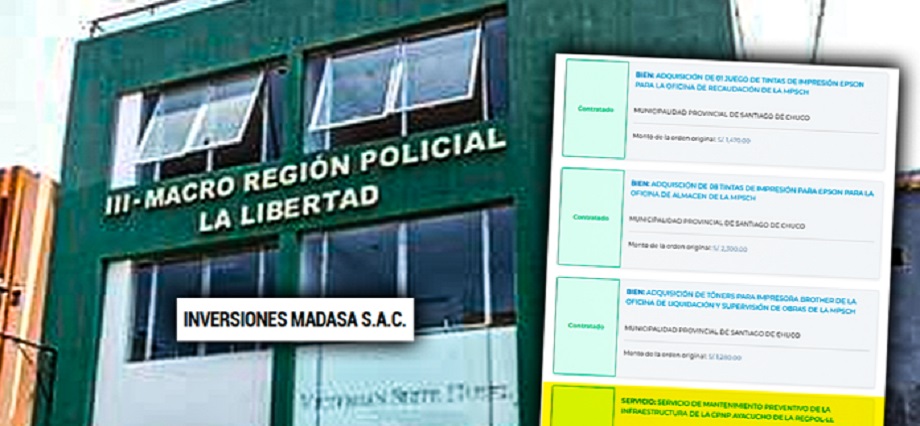 La Libertad: empresa especializada en venta de toners e impresoras realiza mantenimiento de comisarías para la PNP