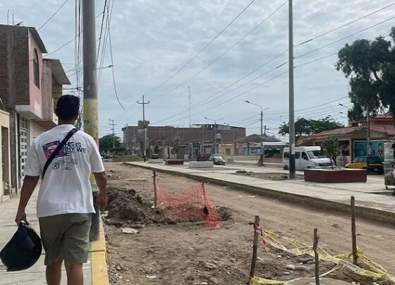 Lambayeque: Gore tiene paralizada una obra céntrica en Monsefú