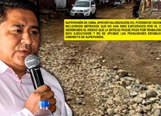 Pacasmayo: Contraloría detecta trabajos inconclusos en partidas valorizadas al 99% en obra vial de C.P. La Calera