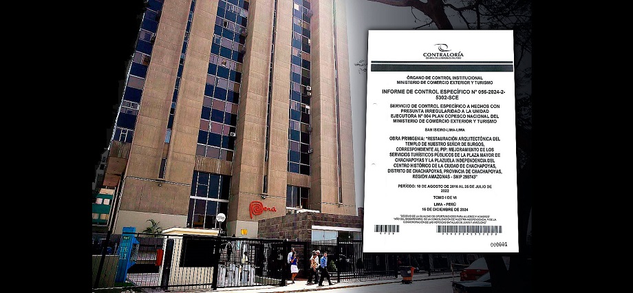 Contraloría detecta presuntas irregularidades en servicios a cargo del Mincetur con más de S/ 700 mil en perjuicios [INFORME]