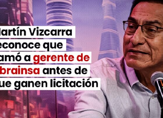 Martin Vizcarra reconoce que llamó a gerente de Obrainsa antes de que ganaran licitación