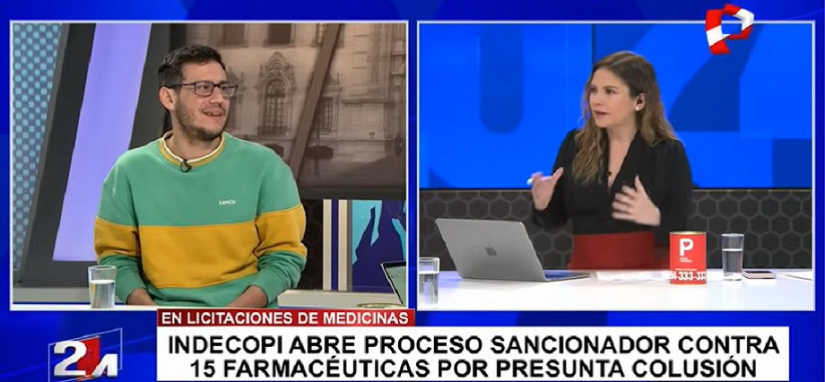 Paolo Benza: “Farmacéuticas investigadas por colusión utilizaron método similar al ‘Club de la Construcción'” (Video)