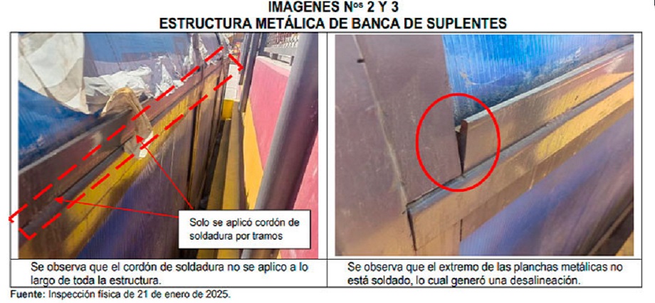 Contraloría advierte presuntas irregularidades en obra del estadio Centenario de Chimbote