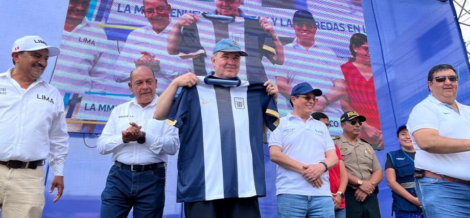 Alcalde de Lima destina 350 millones de soles para obras en zonas vulnerables