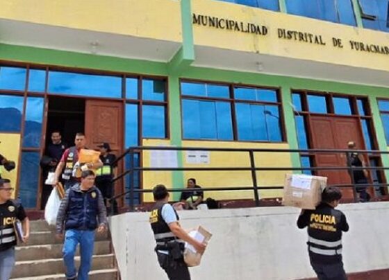 Áncash: Fiscalía Anticorrupción allana municipalidad por giro irregular de cheques