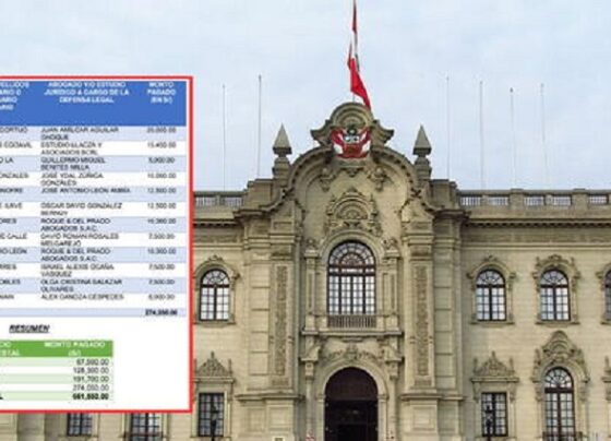 Estado gastó más de S/6 millones en defensa privada de funcionarios del Mininter, Mindef y Minjusdh