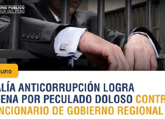 Puno: Fiscalía Anticorrupción logra condena por peculado doloso contra exfuncionario de Gobierno Regional