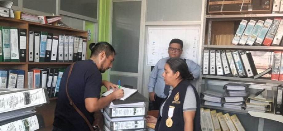 Fiscalía anticorrupción de Juanjuí intervino Municipalidad Provincial de Tocache por presunta colusión agravada en obra de agua y alcantarillado de la ciudad