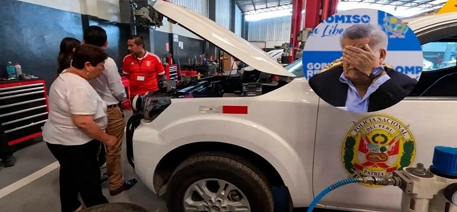 La Libertad: patrulleros comprados el año pasado por Acuña ya tienen fallas irreparables