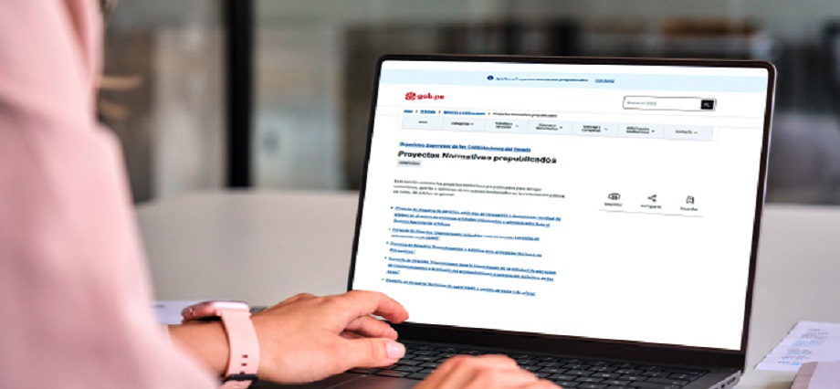 OSCE publica proyectos de directivas sobre supervisión de las contrataciones públicas