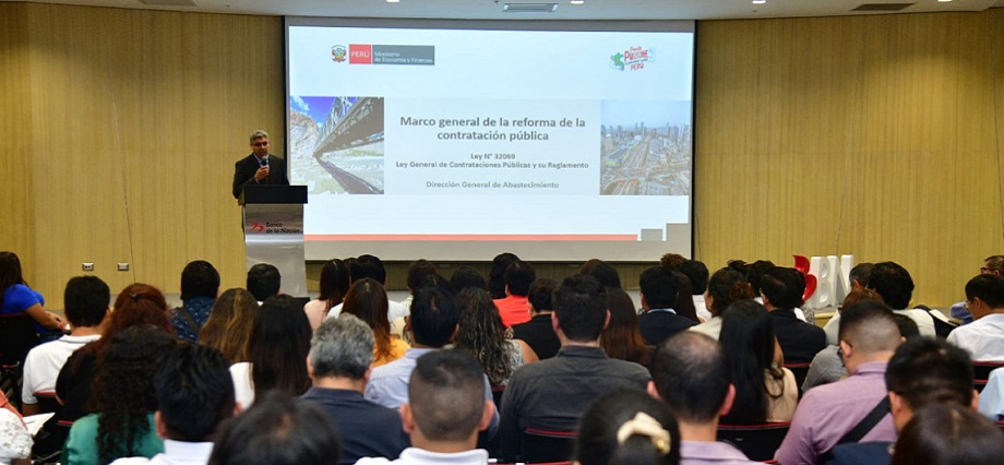 PERÚ COMPRAS alista implementación de la nueva ley de contrataciones