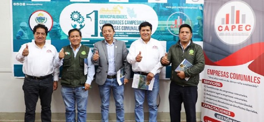 Empresas comunales buscan competir con privados para contratar con el Estado