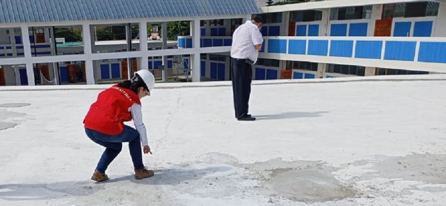 Casma: advierten riesgo de recepción irregular de colegio valorizado en S/13.9 millones