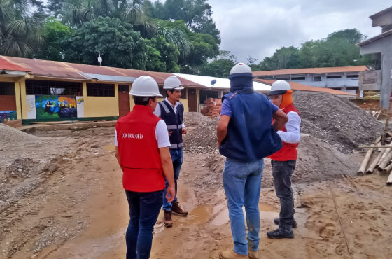 Contraloría alerta deficiencias en construcción de centro educativo en distrito de Nieva valorizado en S/ 13 millones