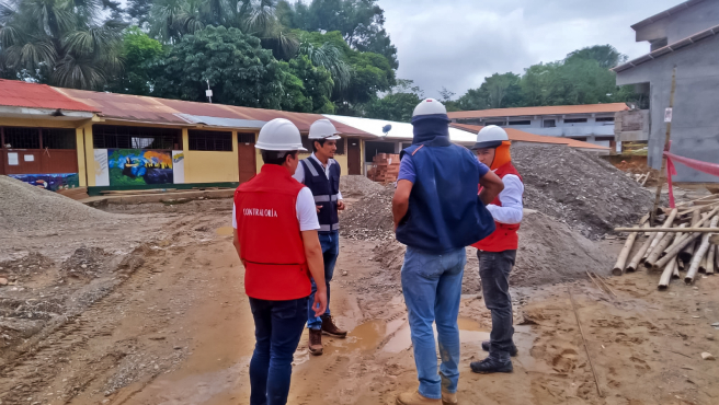 Contraloría alerta deficiencias en construcción de centro educativo en distrito de Nieva valorizado en S/ 13 millones