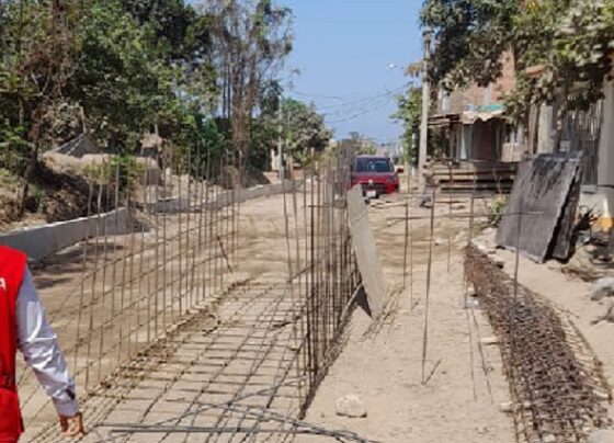 Dos mil pobladores de Grocio Prado perjudicados tras obra vial defectuosa