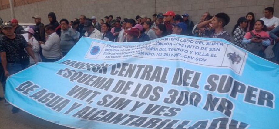 “Los chinos no quieren arreglar con nosotros, entonces que los pobres se queden sin agua”