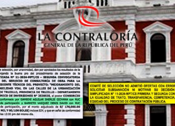 Podría haber direccionamiento: Contraloría advierte que MPT no admitió oferta de postor de manera irregular