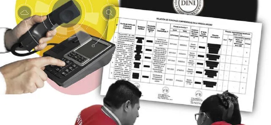 DINI: 5 funcionarios participaron en contrato irregular