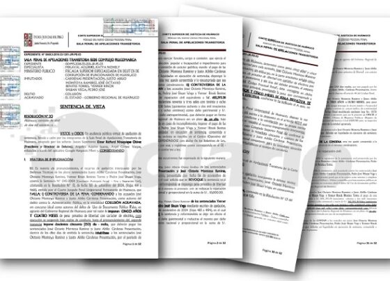 Disponen ubicación y captura de exfuncionarios del Gorehco sentenciados por corrupción