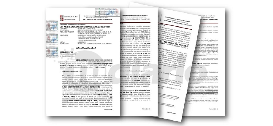 Disponen ubicación y captura de exfuncionarios del Gorehco sentenciados por corrupción