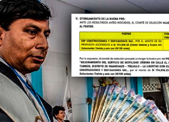 Empresa a cargo de instalación de quioscos en Huanchaco gana otro contrato con gestión de Efraín Bueno