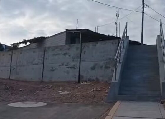 Lambayeque: Obra de S/ 2.7 millones en Reque no concluye y ya tiene fisuras