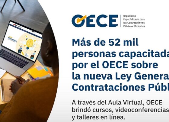 Más de 52 mil personas capacitadas por el OECE sobre la nueva Ley General de Contrataciones Públicas