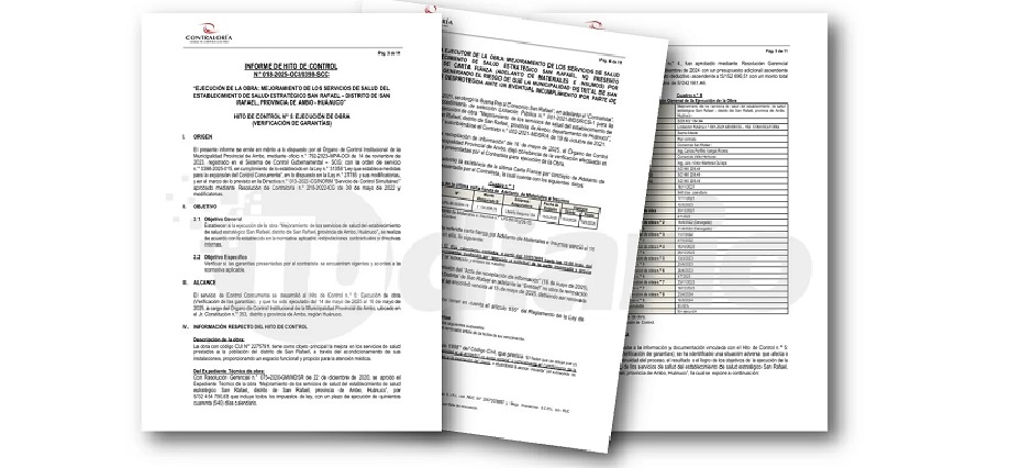 Construyen puesto de salud San Rafael sin carta fianza de adelanto de materiales