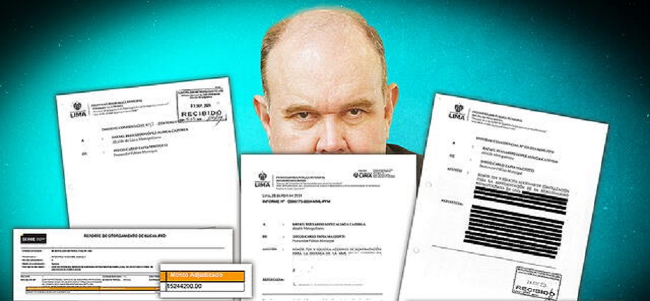 Rafael López Aliaga autorizó 3 contratos ‘confidenciales’ con abogados por S/48.5 mllns