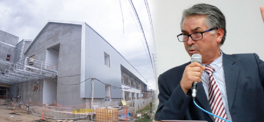 Revelan deficiencias en la obra del Hospital Daniel Alcides Carrión